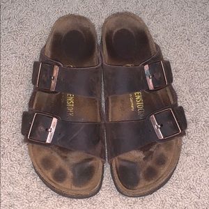 Brown Arizona Birkenstock Sandals
